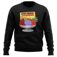 Teufelsfrucht Pullover “Gum-Gum-Frucht” – Parodie auf One Piece