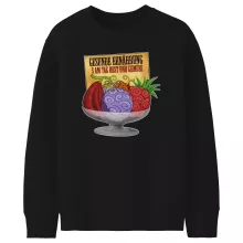 Teufelsfrucht Kinder Pullover “Gum-Gum-Frucht” – Parodie auf One Piece