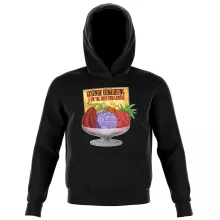 Teufelsfrucht Kinder Kapuzenpullover “Gum-Gum-Frucht” – Parodie auf One Piece