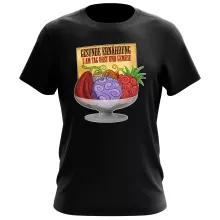 Teufelsfrucht T-Shirt “Gum-Gum-Frucht” – Parodie auf One Piece