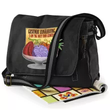 Teufelsfrucht Schultertasche “Gum-Gum-Frucht” – Parodie auf One Piece