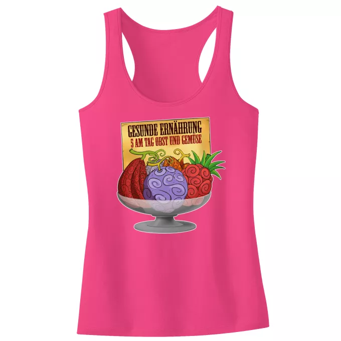 Mädchen Kinder Tank top Parodie auf One Piece Teufelsfrucht - Gum-Gum-Frucht