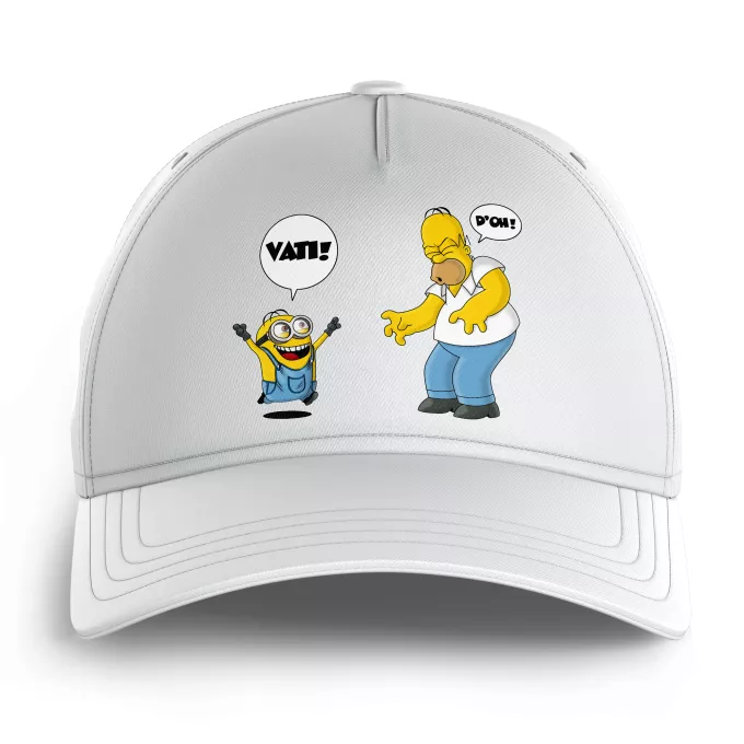 Kinder Kappen Parodie auf Minions Die Minions und Die Simpsons