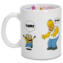 Tasse “Die Minions und Die Simpsons” – Parodie auf Minions