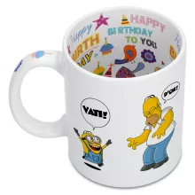 Tasse “Die Minions und Die Simpsons” – Parodie auf Minions