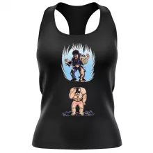 Kenshiro Damen T-shirt Tank top – Parodie auf Fist of the North Star