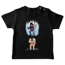 Kenshiro Baby T-shirt – Parodie auf Fist of the North Star