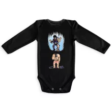 Langärmliges Baby Strampler Manga-Parodien