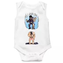 Kenshiro ärmelloser Baby Strampler – Parodie auf Fist of the North Star