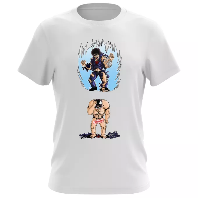 Herren T-shirts Parodie auf Fist of the North Star Kenshiro