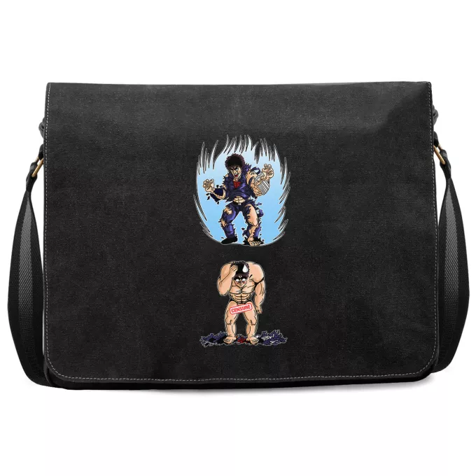 Premium Schultertaschen Parodie auf Fist of the North Star Kenshiro