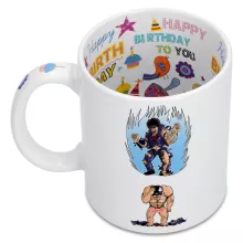 Kenshiro Tasse – Parodie auf Fist of the North Star