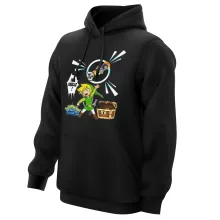 Link Kapuzenpullover “Link and die Aliens” – Parodie auf Zelda