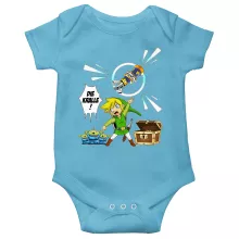 Link Baby Strampler “Link and die Aliens” – Parodie auf Zelda