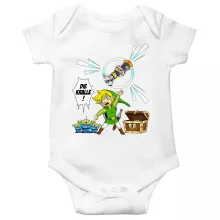Link Baby Strampler “Link and die Aliens” – Parodie auf Zelda
