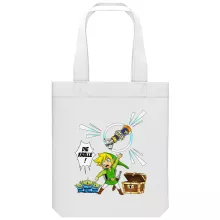 Link totebag “Link and die Aliens” – Parodie auf Zelda