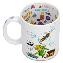 Link Tasse “Link and die Aliens” – Parodie auf Zelda
