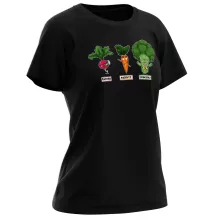 Son Goku Women T-shirt “Son Goku, Raditz and Broly” – Dragon Ball Z parody