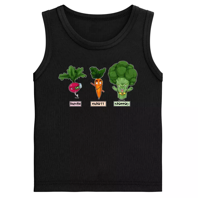 Camisetas de tirantes Niños Parodia Dragon Ball Z -DBZ Son Gokū, Raditz y Broly