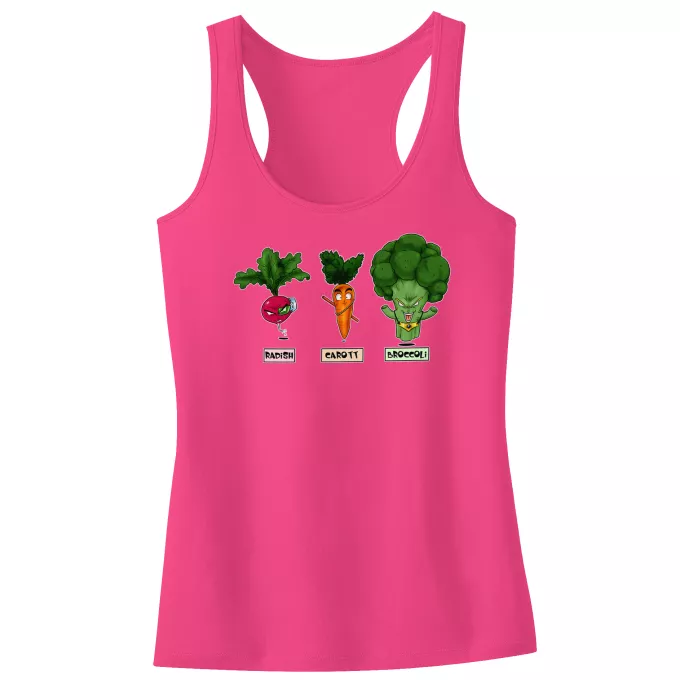 Camisetas Niñas sin mangas Parodia Dragon Ball Z -DBZ Son Gokū, Raditz y Broly