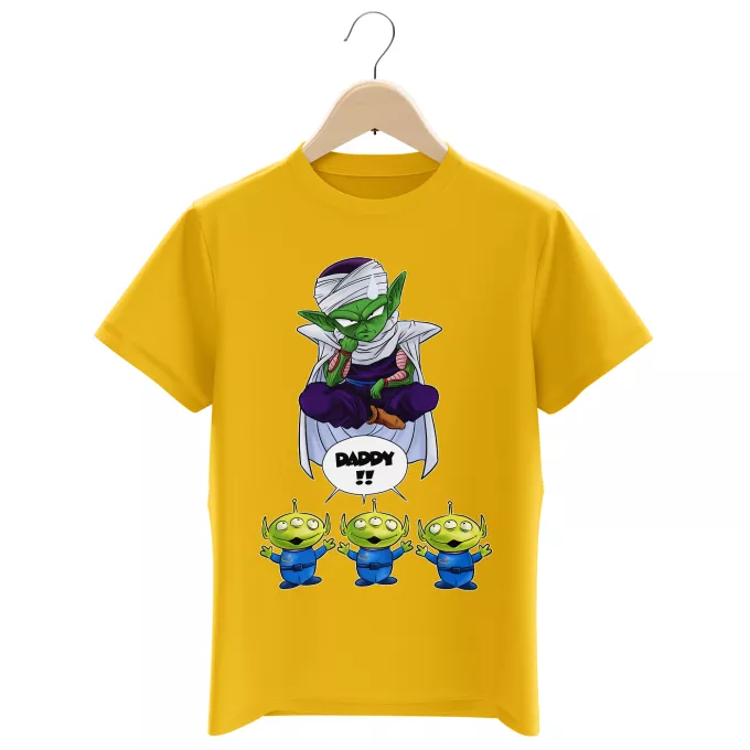 Magliette per bambini e ragazzi Paoridia Dragon Ball Z - DBZ Piccolo e Toy Story