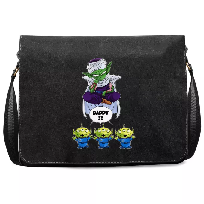 Borsa Da Postino In Tela Paoridia Dragon Ball Z - DBZ Piccolo e Toy Story