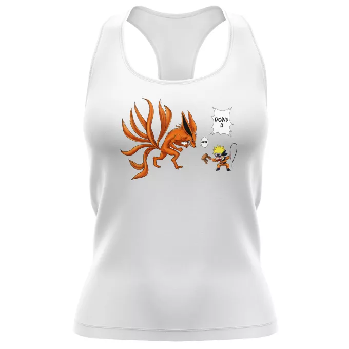 Women's Tank Top Parody of Naruto Naruto and Kyubi