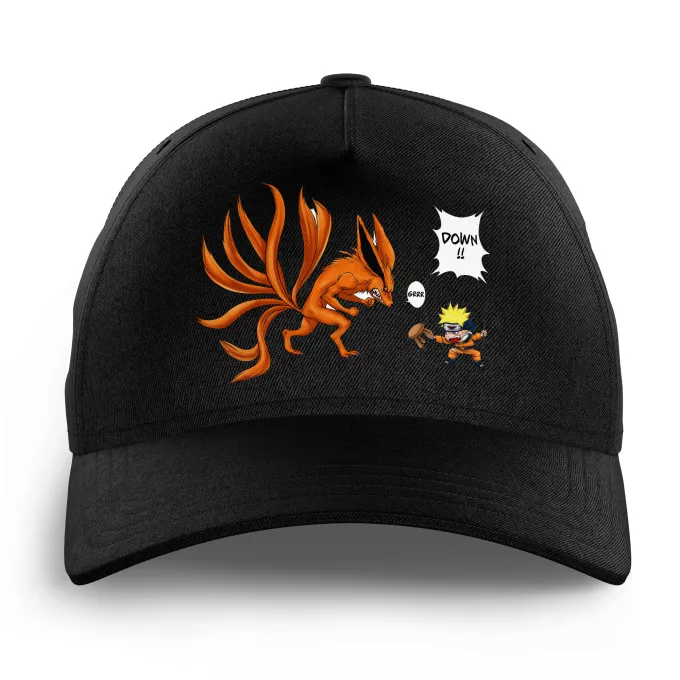 Kids Caps Parody of Naruto Naruto and Kyubi