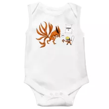 Sleeveless Baby Bodysuit “Naruto and Kyubi” – Naruto parody