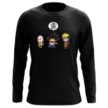 Lange Mouwen T-Shirts Manga-parodieën