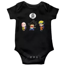 Korte mouwen Babyromper Manga-parodieën