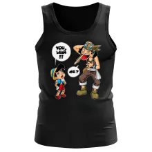 Men Tank Tops Manga Parodies
