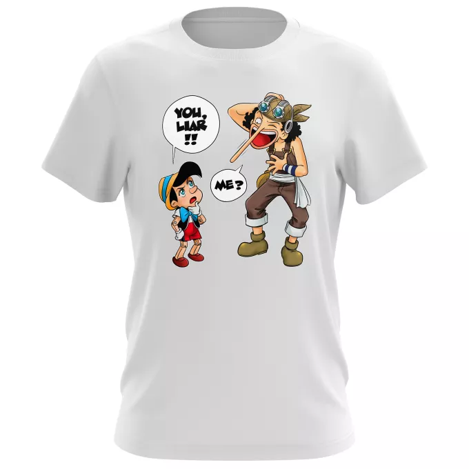 Men's T-shirts Parody of One Piece Usopp