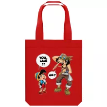 Organic Cotton Tote Bag Manga Parodies
