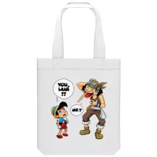 Usopp totebag – One Piece parody