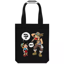 Organic Cotton Tote Bag Manga Parodies