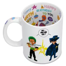 Roronoa Zoro Mug “Roronoa Zoro from Straw Hat Pirates Crew” – One Piece parody