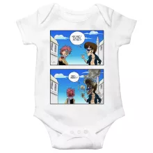 Body bébé Natsu Dragnir « Hey mec, t'as pas du feu ? » – Parodie Fairy Tail
