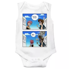Body bébé Natsu Dragnir « Hey mec, t'as pas du feu ? » – Parodie Fairy Tail