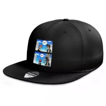 Casquette Natsu Dragnir « Hey mec, t'as pas du feu ? » – Parodie Fairy Tail