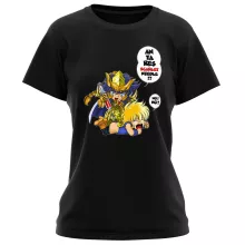 Maglietta da Donna – Parodia dei I Cavalieri dello zodiaco - Saint Seiya