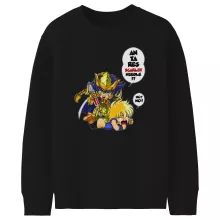 Scorpio Milo Kinder Pullover “Gold Saint Scorpio Milo (englische Fassung)” – Parodie auf Saint Seiya