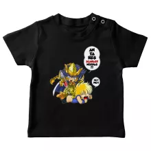 Maglietta bebè – Parodia dei I Cavalieri dello zodiaco - Saint Seiya