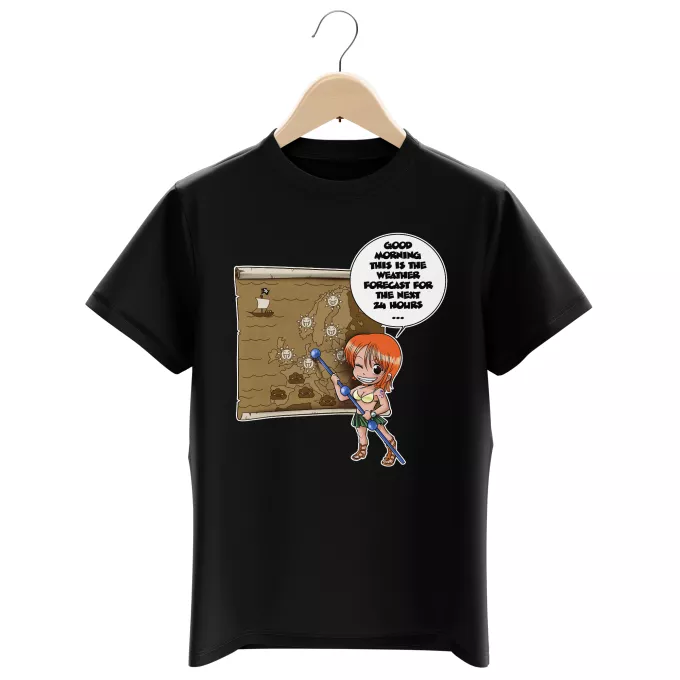Boys Kids T-shirts Parody of One Piece Nami and Vivi