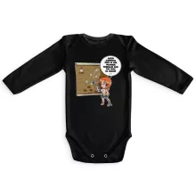 Long sleeve Baby Bodysuits Manga Parodies