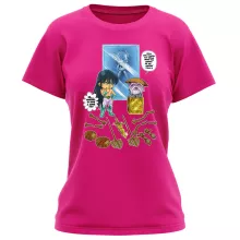 Women T-shirts Manga Parodies
