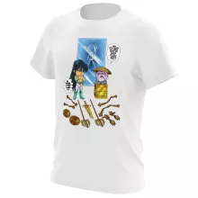 Dragon Shiryu T-Shirt “Dragon Shiryu and Libra Dohko” – Knights of the Zodiac - Saint Seiya parody
