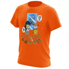 Dragon Shiryu T-Shirt “Dragon Shiryu and Libra Dohko” – Knights of the Zodiac - Saint Seiya parody