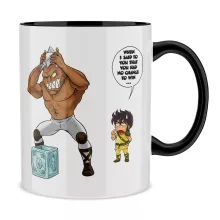 Pegasus Seiya Mug “Pegasus Seiya and Cassios” – Knights of the Zodiac - Saint Seiya parody