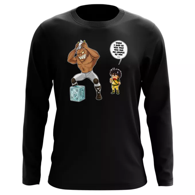Long sleeve T-shirts Parody of Knights of the Zodiac - Saint Seiya Pegasus Seiya and Cassios